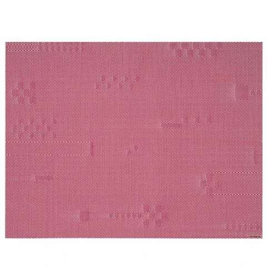 Table Accessories * | Chilewich Pixel Placemat Raspberry