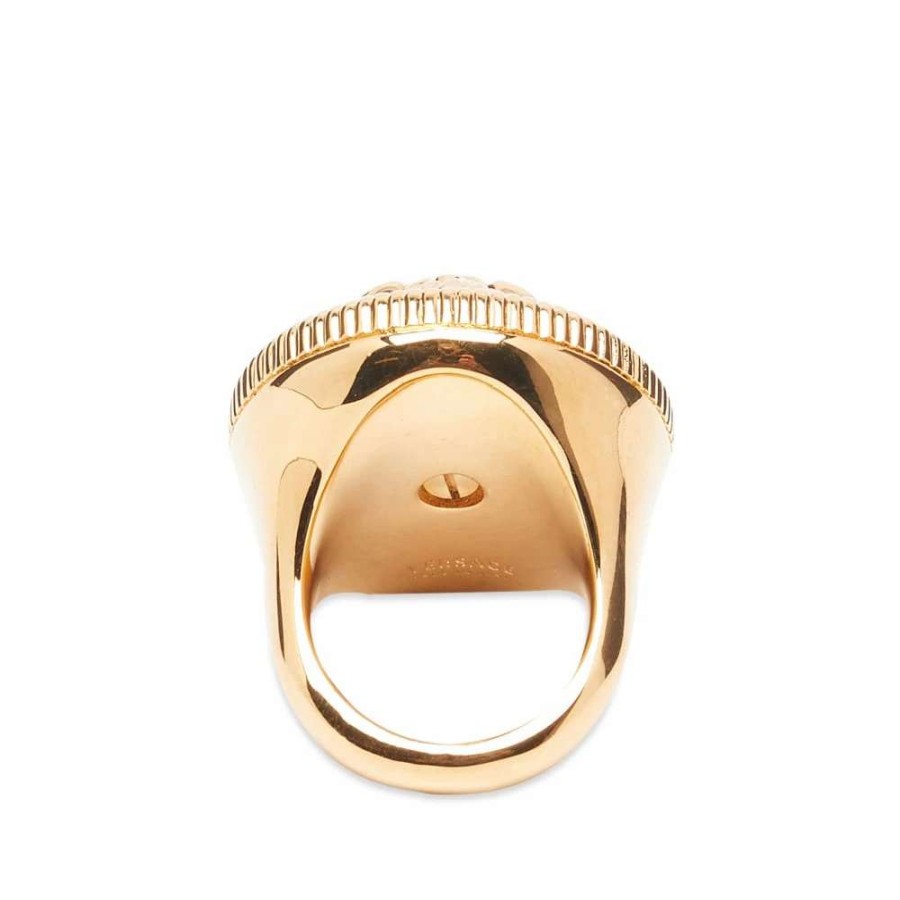 Accessories * | Versace Medusa Head Signet Ring