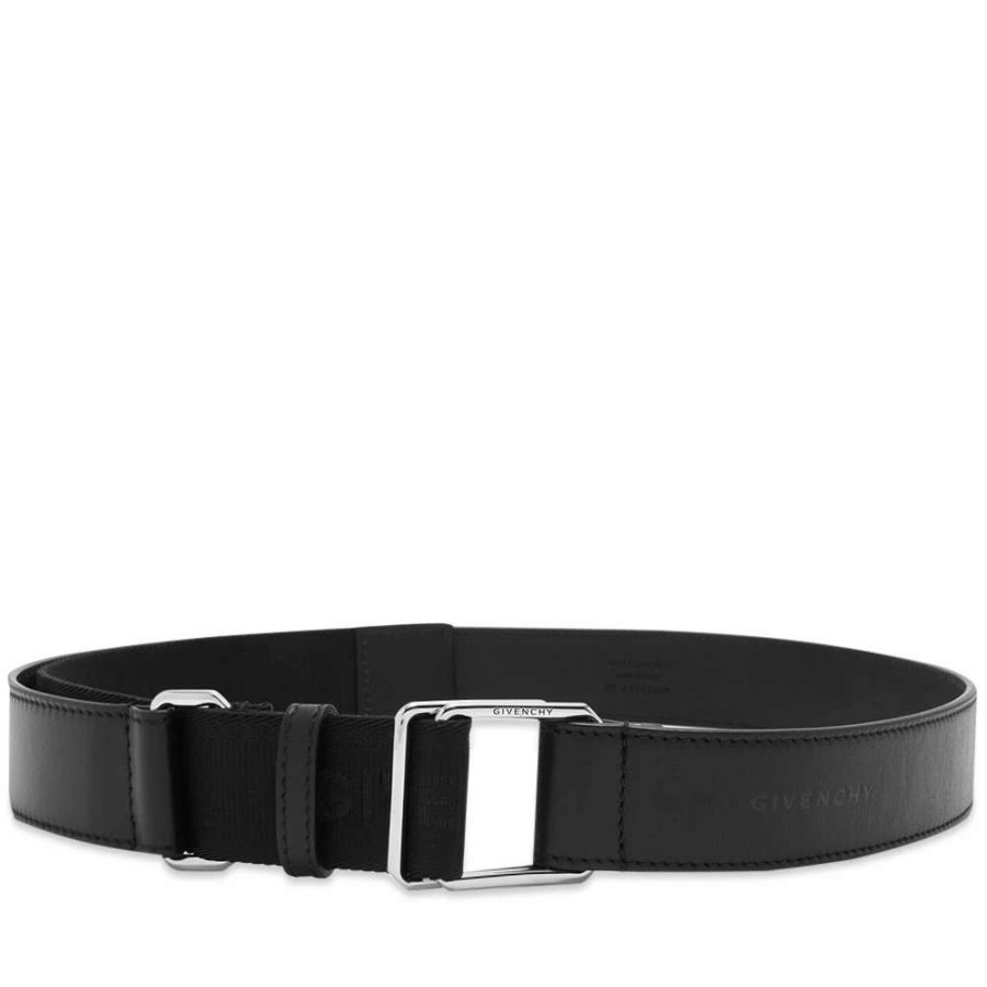 Accessories * | Givenchy Double Buckles Belt