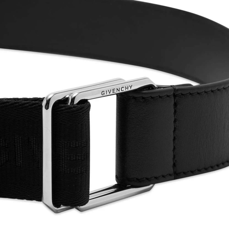 Accessories * | Givenchy Double Buckles Belt