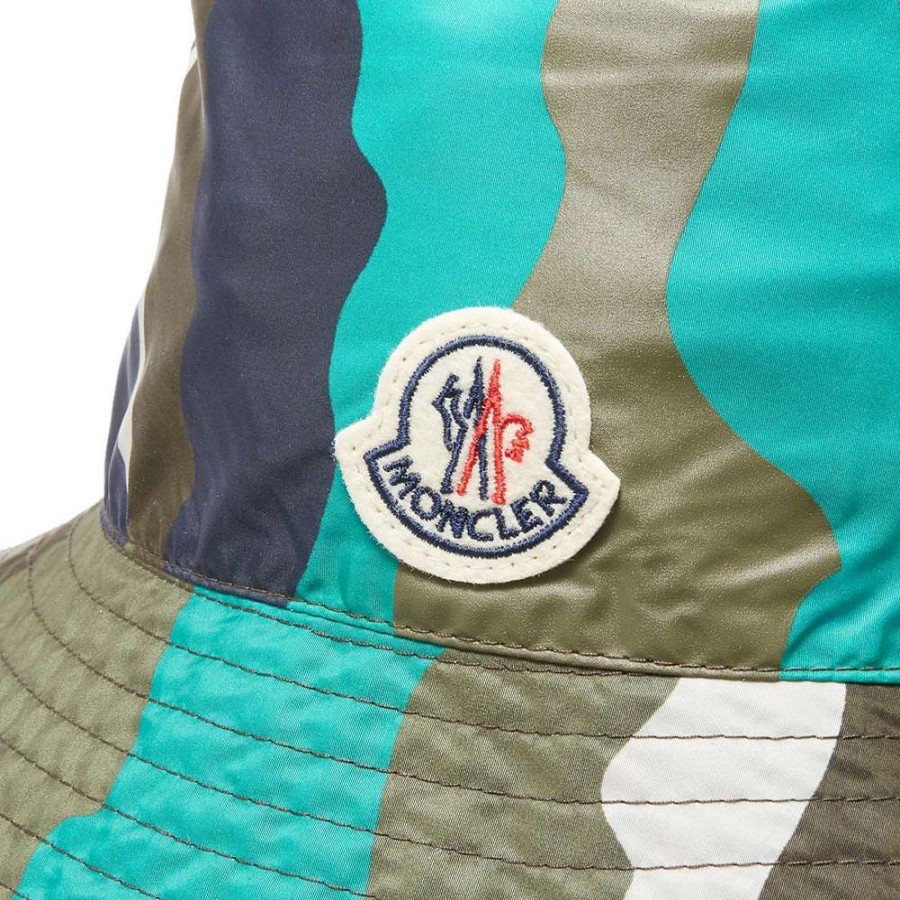 Accessories * | Moncler Camo Bucket Hat